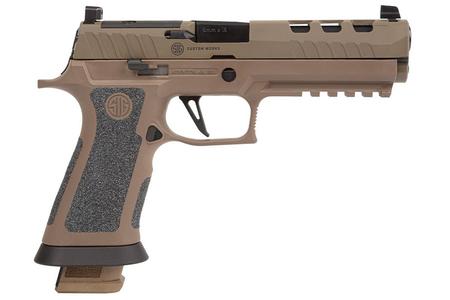 SIG SAUER P320XFIVE DH3 9mm Pistol with Coyote Tan Finish