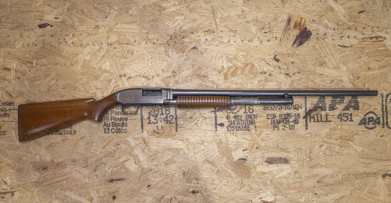 Winchester Model 12 12 Gauge Pump Action Police Trade-In Shotgun