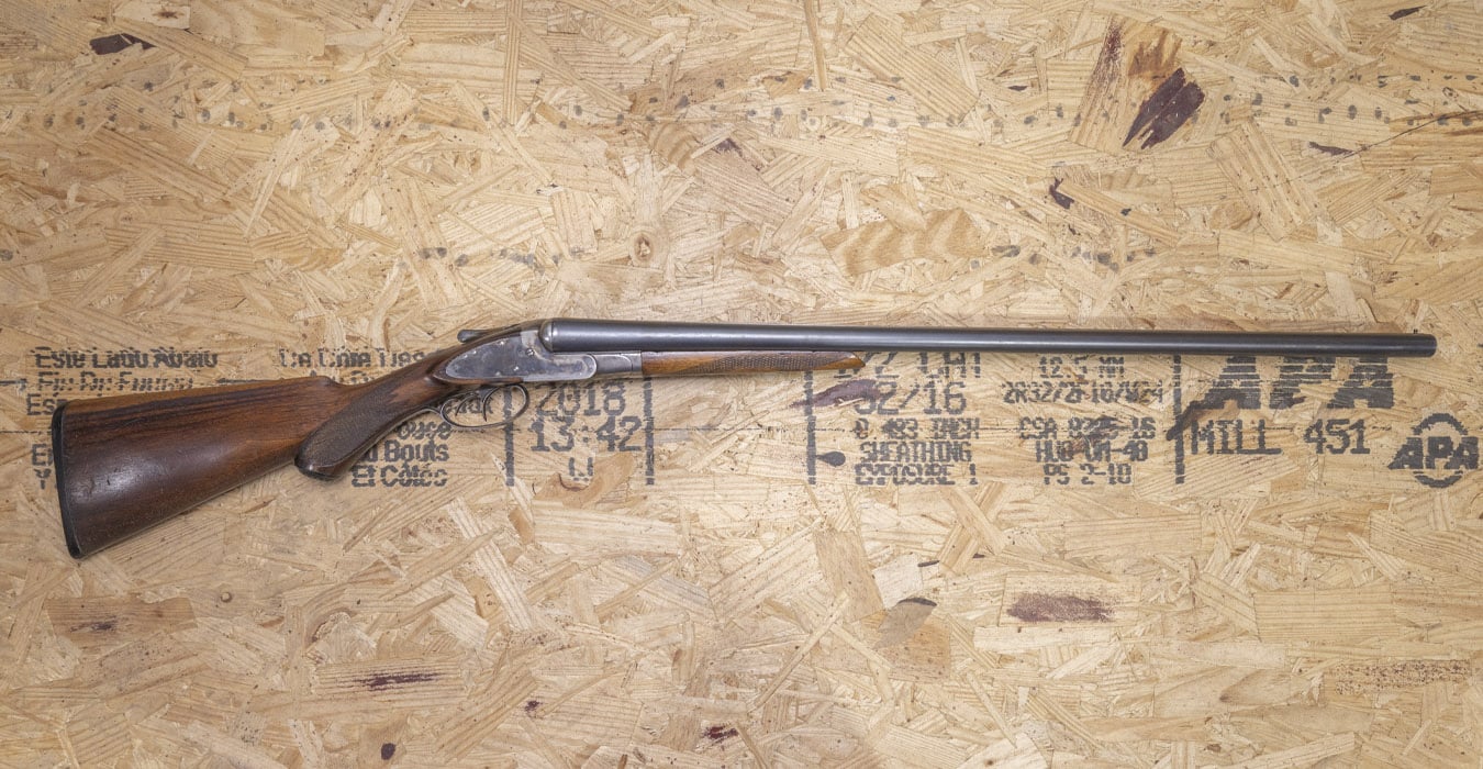 F.F. Forbes Side-By-Side 12 Gauge Police Trade-In Shotgun