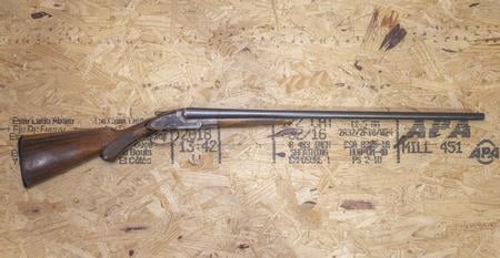 F.F.FORBES Side-By-Side 12 Gauge Police Trade-In Shotgun