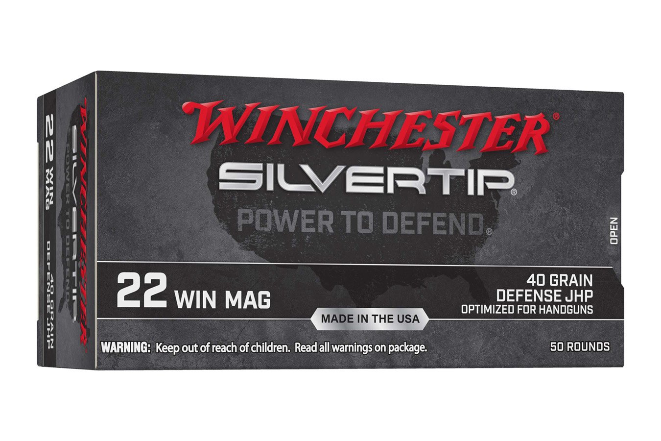 WINCHESTER AMMO 22 WMR SILVERTIP 40 GR JHP