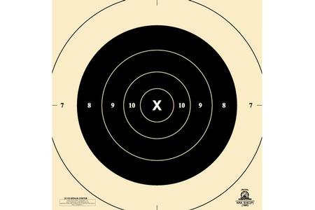 NATIONALTGT NRA Official 50 Yard Slow Fire Repair Center Targets for B-6 (Pack of 100)