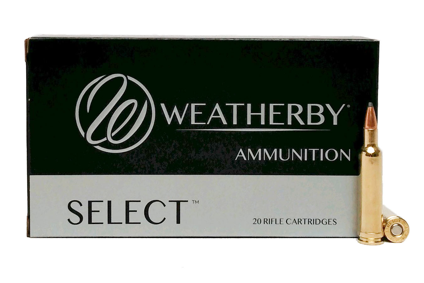 WEATHERBY 224 WBY MAG 55 GR SPIRE POINT SELECT PLUS
