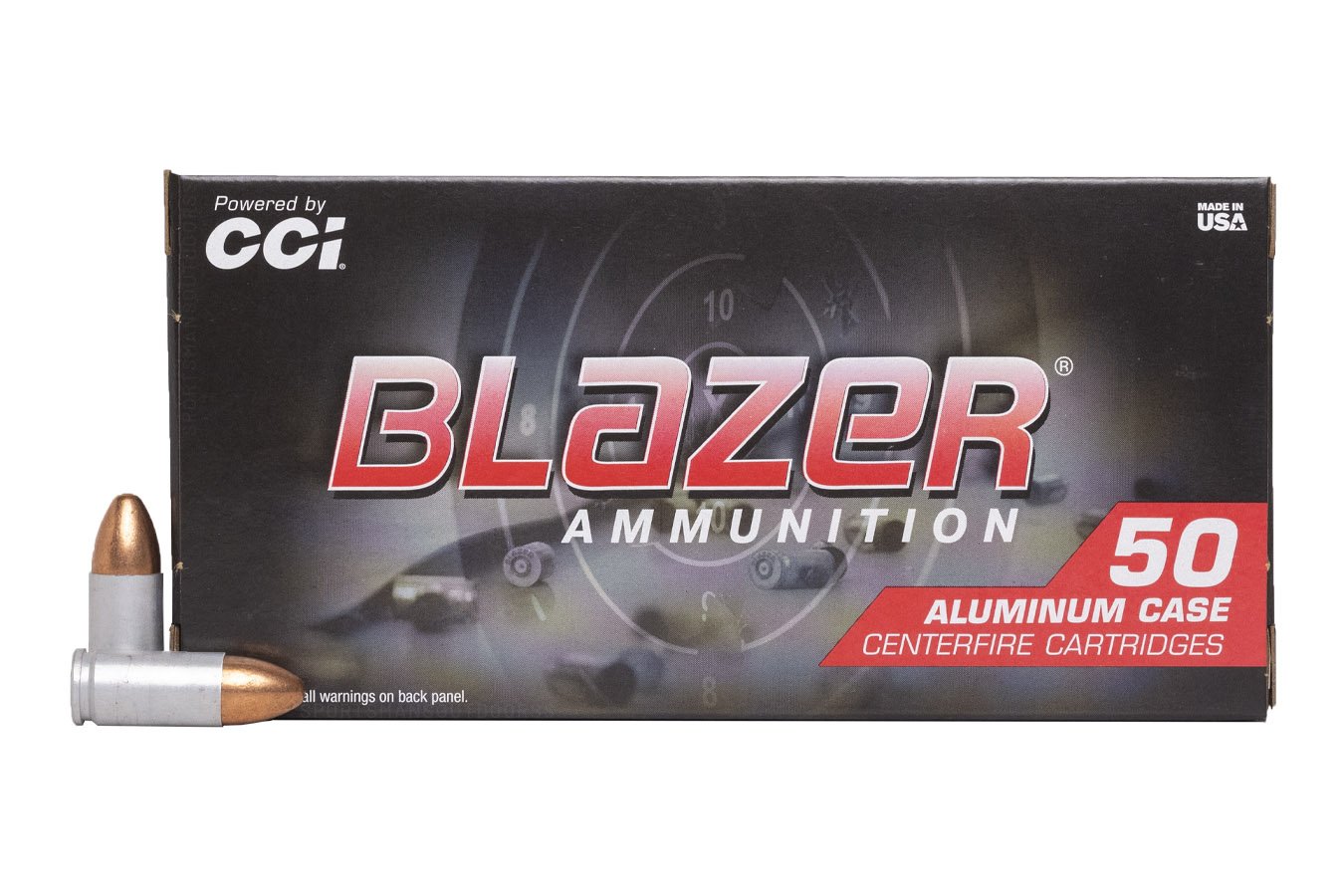 CCI AMMUNITION 9MM 115 GR FMJ