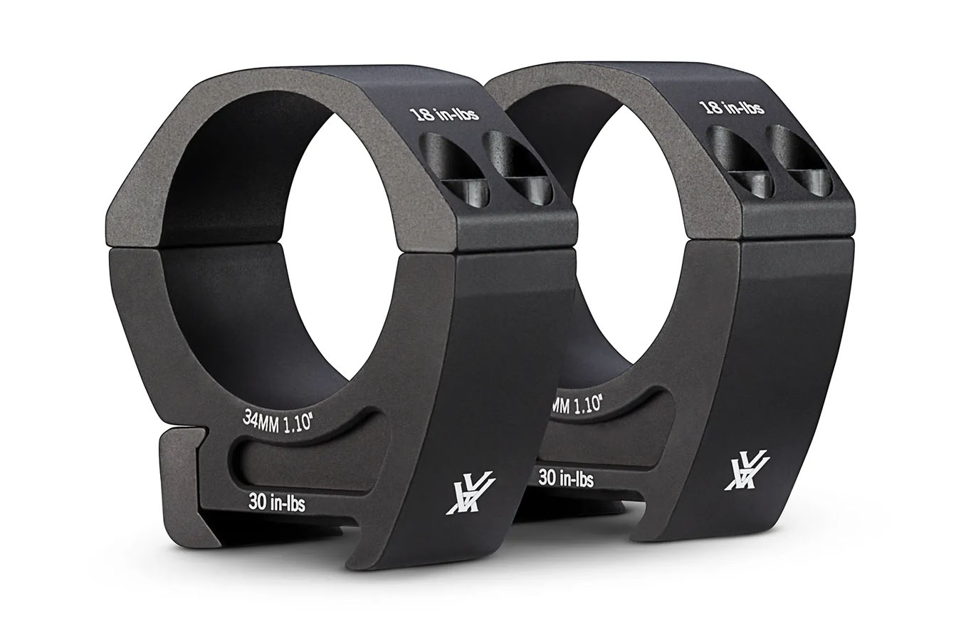 VORTEX OPTICS PRO RIFLESCOPE 34MM RINGS MED 1.10 IN 