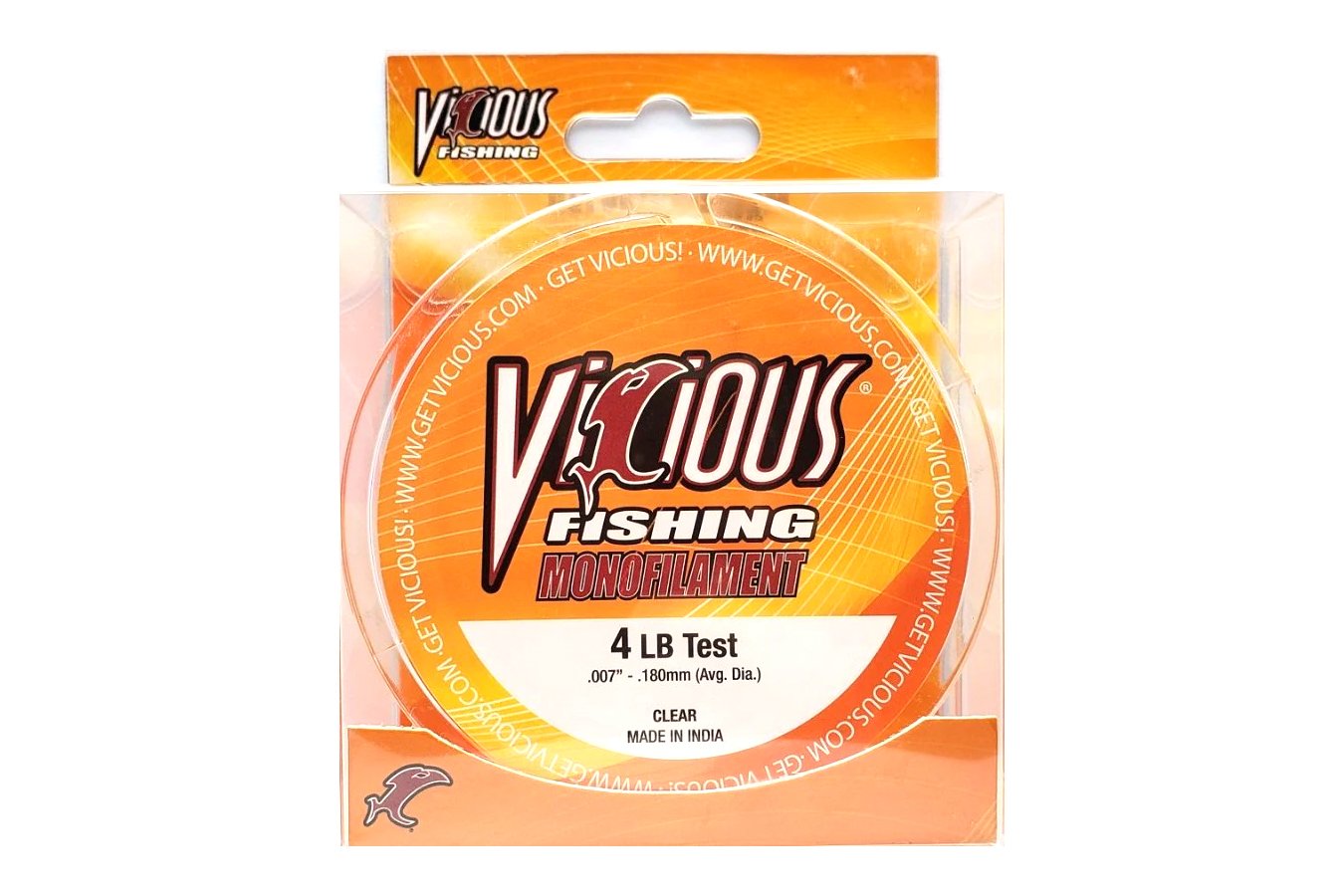 Discount Vicious Panfish Fishing Line, 100 Yards, 4lb, Clear for