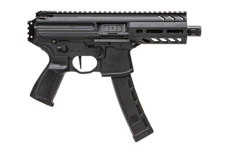 MPX K 9MM 4.5` CARBON STEEL BARREL BLACK ALUMINUM FRAME