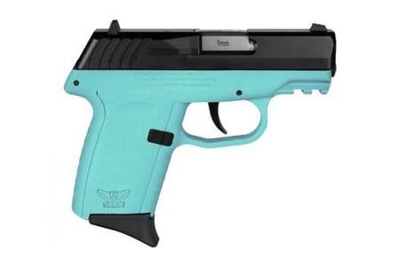 CPX-2 GEN3 9MM BLUE GRIP SS BLACK SLIDE 3.1` BARREL