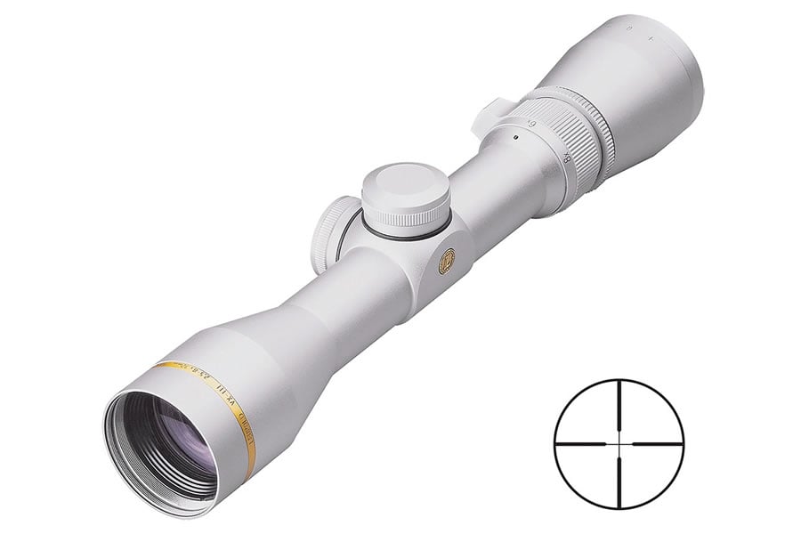 LEUPOLD VX 3 2.5-8X32 HANDGUN SILVER 1IN DUPLEX