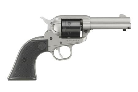 RUGER Wrangler 22 LR Single-Action Revolver with 3.75 Inch Barrel and Silver Cerakote Finish