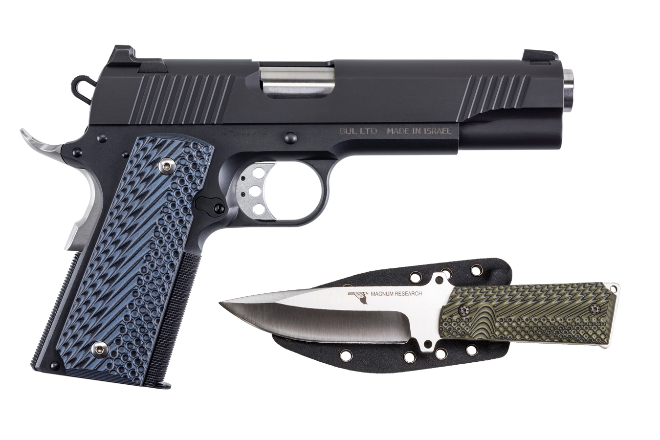No. 14 Best Selling: MAGNUM RESEARCH 1911 10MM 5` BBL BLACK - KNIFE PACKAGE