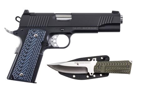 MAGNUM RESEARCH 1911 10MM 5` BBL BLACK - KNIFE PACKAGE