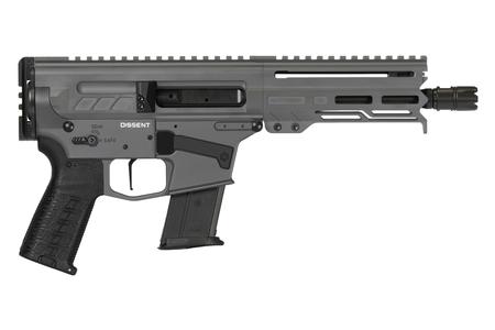 CMMG Dissent MK57 5.7x28mm AR-15 Pistol with Tungsten Cerakote Finish and 6.5 Inch Barrel