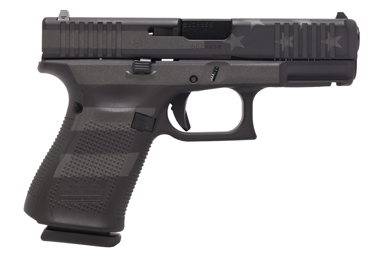 GLOCK 23GEN5 40SW 4.02` BARREL BLACK STEALTH FLAG 3-13RND MAGS