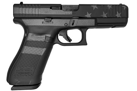 22GEN3 40SW 4.49 BARREL BLACK STEALTH FLAG 2-15RND MAGS
