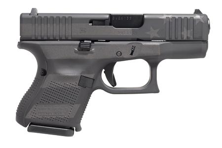 GLOCK 27 Gen5 40SW Semi-Auto Pistol with Black Stealth Flag Cerakote Finish