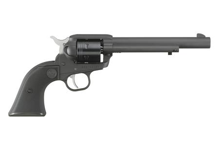 RUGER Wrangler 22 LR Single-Action Revolver with 6.5 Inch Barrel and Black Cerakote Fi