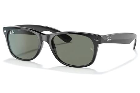 NEW WAYFARER BLACK W/G-15 GREEN LENSES