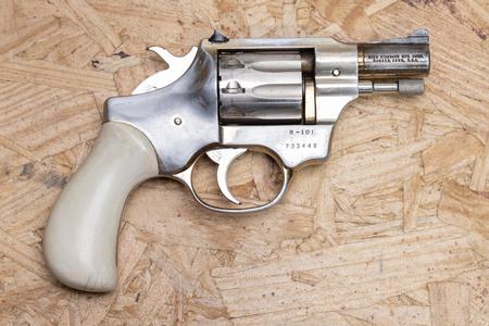 HIGH STANDARD Sentinel R-101 22LR Police Trade-In Revolver with Nickel Finish