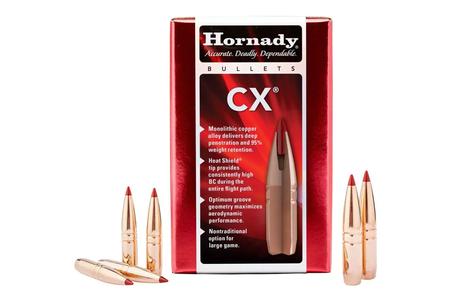 HORNADY 22 Cal .224 50 Grain CX Bullets 50/Box