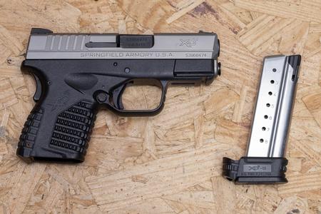 SPRINGFIELD HS XDS-9 9mm Police Trade-In Pistol with Extended Mag
