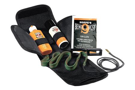 BORESNAKE SOFT-SIDED GUN CLEANING KIT FOR .357-38MM AND 9MM PISTOLS