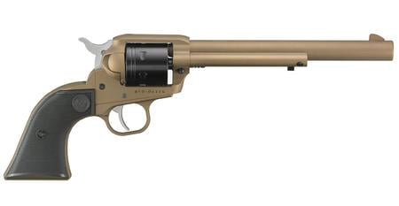 RUGER Wrangler 22LR Revolver with 7.5 Inch Barrel and Burnt Bronze Cerakote Finish