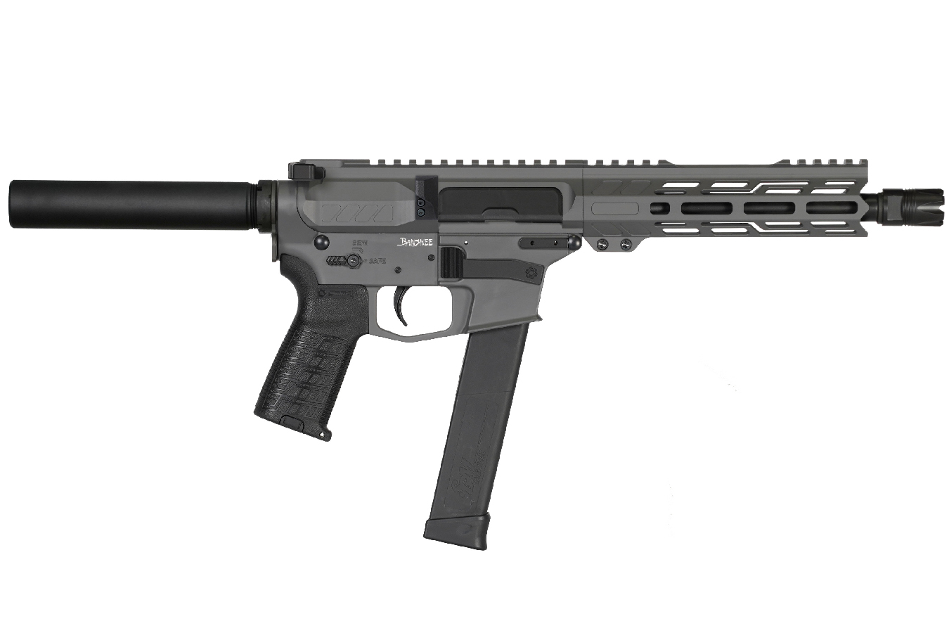 CMMG BANSHEE MK10 10MM AR PISTOL WITH TUNGSTEN CERAKOTE FINISH