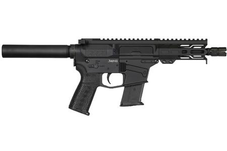 CMMG Banshee Mk57 5.7x28mm AR-15 Pistol with 5 Inch Barrel and Armor Black Cerakote Finish