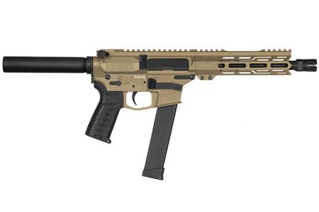CMMG Banshee MK10 10mm AR-Style Pistol with Coyote Tan Cerakote Finish and 8 Inch Barrel