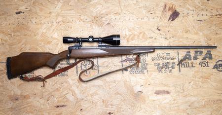 SAVAGE 110 300 Winchester Magnum Police Trade-In Rifle with Leupold Scope