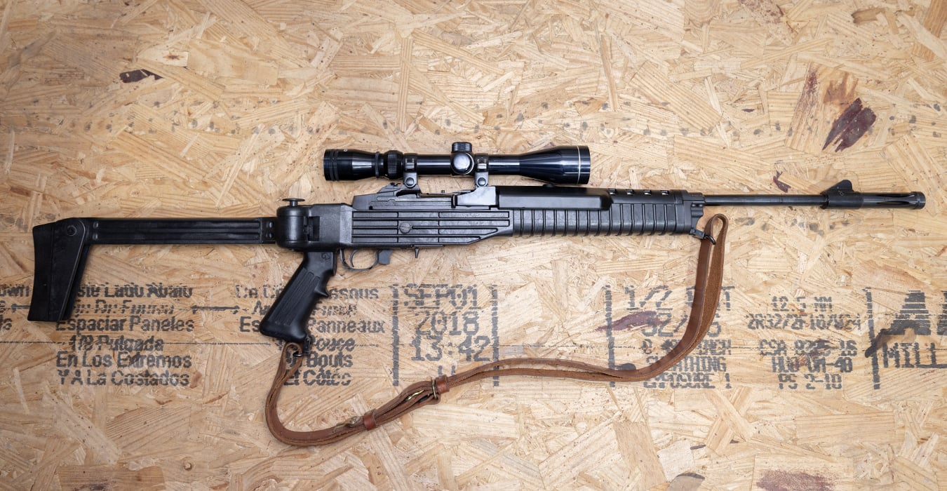 Ruger Mini-14 Ranch 223Rem Police Trade-In Rifle with Scope and Folding Stock (Mag Not Included)