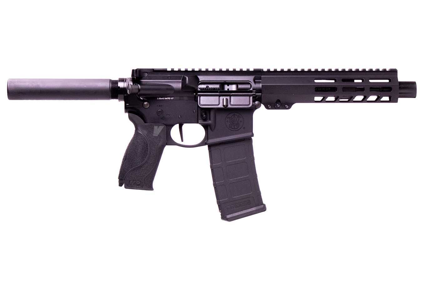 No. 9 Best Selling: SMITH AND WESSON MP15 5.56MM AR PISTOL WITH FLAT TRIGGER
