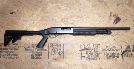 REMINGTON 870 Wingmaster 12 Gauge Police Trade-In Shotgun with Telescoping Stock