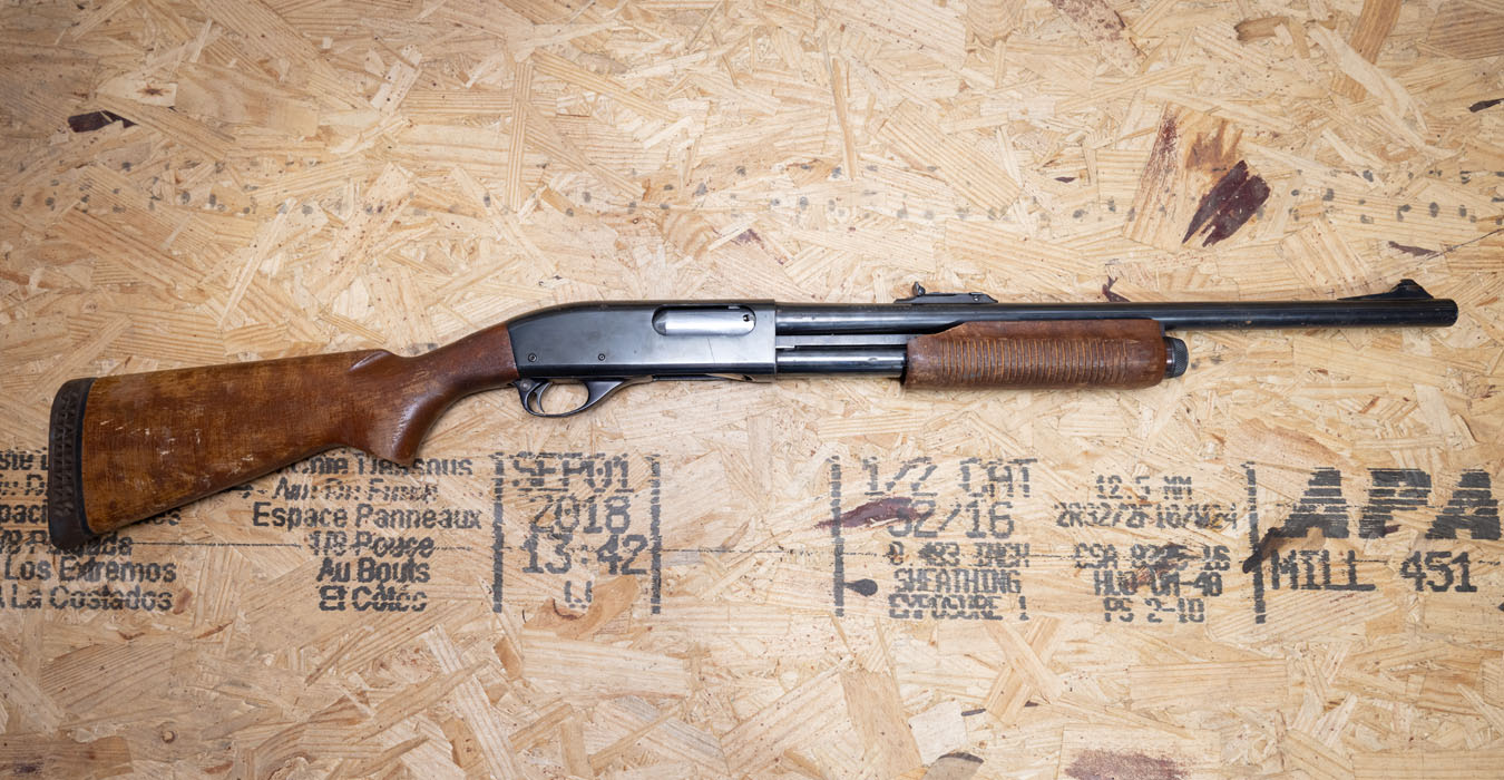 Remington 870 Wingmaster 12 Gauge Police Trade-In Shotgun with Rifle Sights