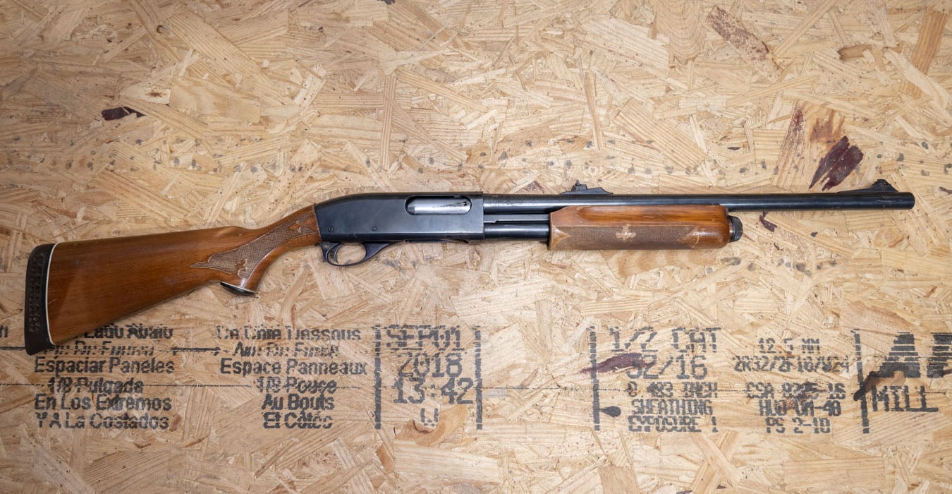 Remington 870 Wingmaster 12 Gauge Police Trade-In Shotgun with Rifle Sights