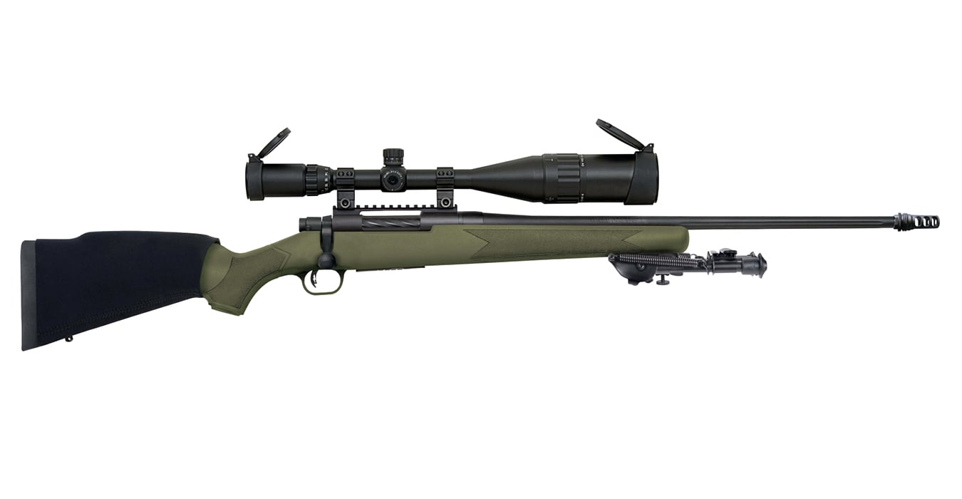 Mossberg Patriot Night Train .308 WIN Bolt Action Rifle with 22 Inch Barrel, 4-16x50 Scop