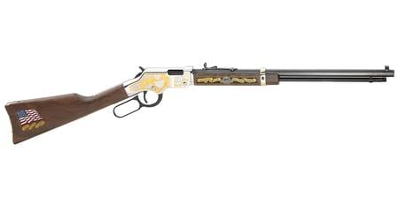 HENRY REPEATING ARMS GOLDEN BOY MILITARY SERVICE TRIBUTE .22LR LEVER-ACTION RIFLE