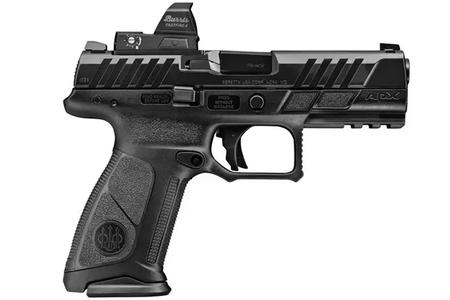 BERETTA APX A1 FS 9MM 4.25` BARREL AQUATECH SHIELD SLIDE POLYMER FRAME W BURRIS OPTIC