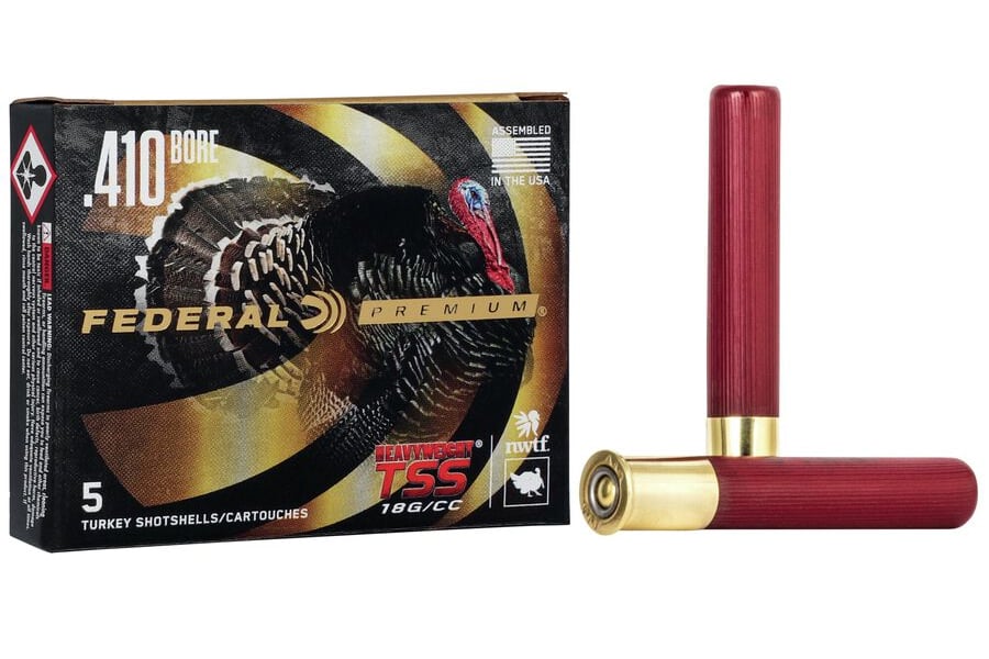 FEDERAL AMMUNITION 410 BORE 3 IN 1-3/16 OZ 9 HEAVYWEIGHT TSS TURKEY