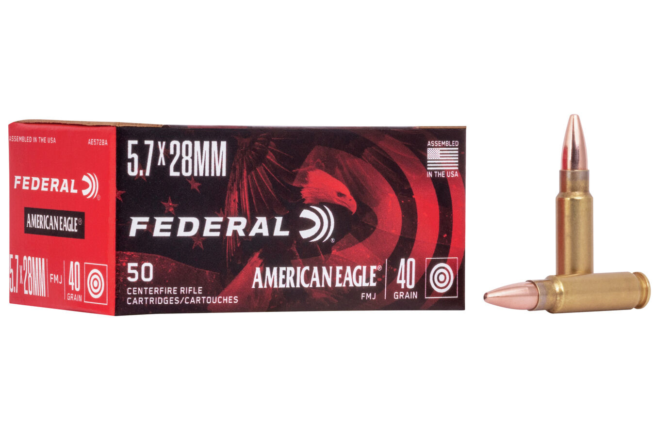 FEDERAL AMMUNITION 5.7X28MM 40 GR FMJ