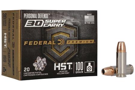 30 SUPER CARRY 100GR HST JHP