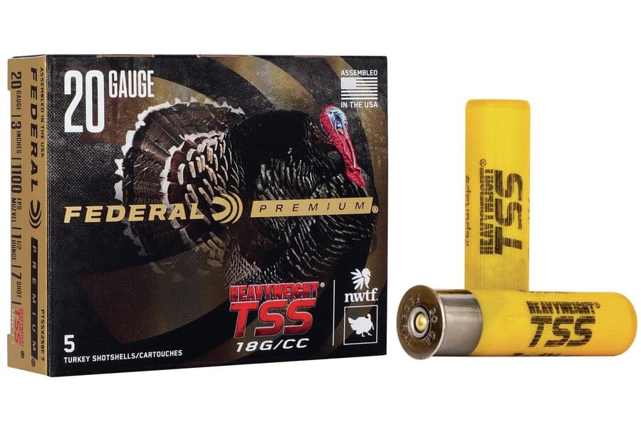 FEDERAL AMMUNITION 20 GA 3 IN 1-1/2 OZ 7 HEAVYWEIGHT TSS TURKEY