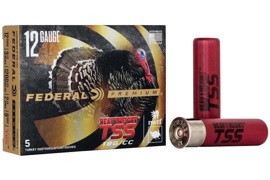 FEDERAL AMMUNITION 12 GA 3-1/2 IN 2-1/4 OZ 9 HEAVYWEIGHT TSS TURKEY