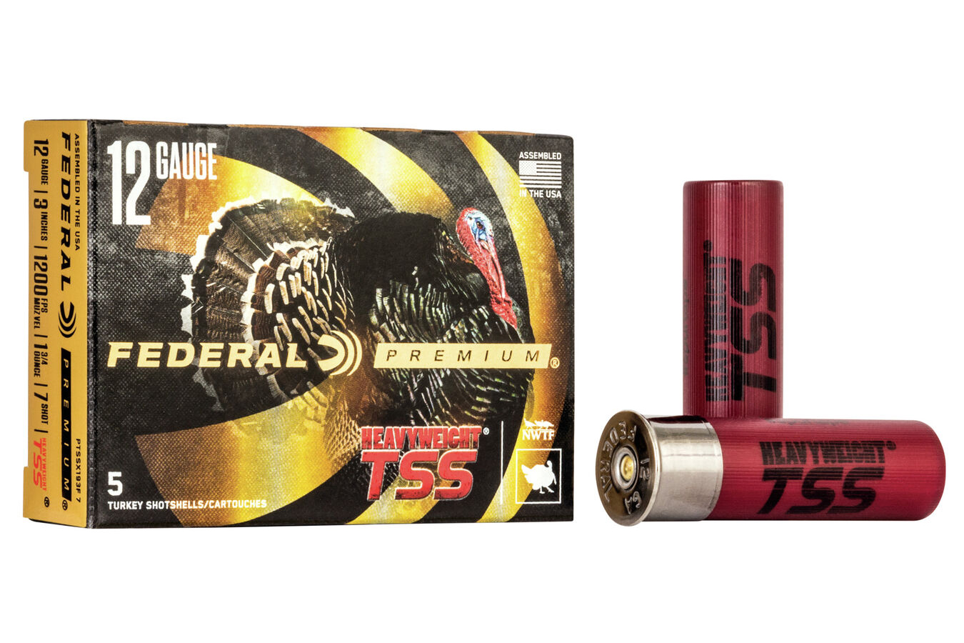 FEDERAL AMMUNITION 12 GA 3 IN 2-1/4 OZ 7 HEAVYWEIGHT TSS TURKEY