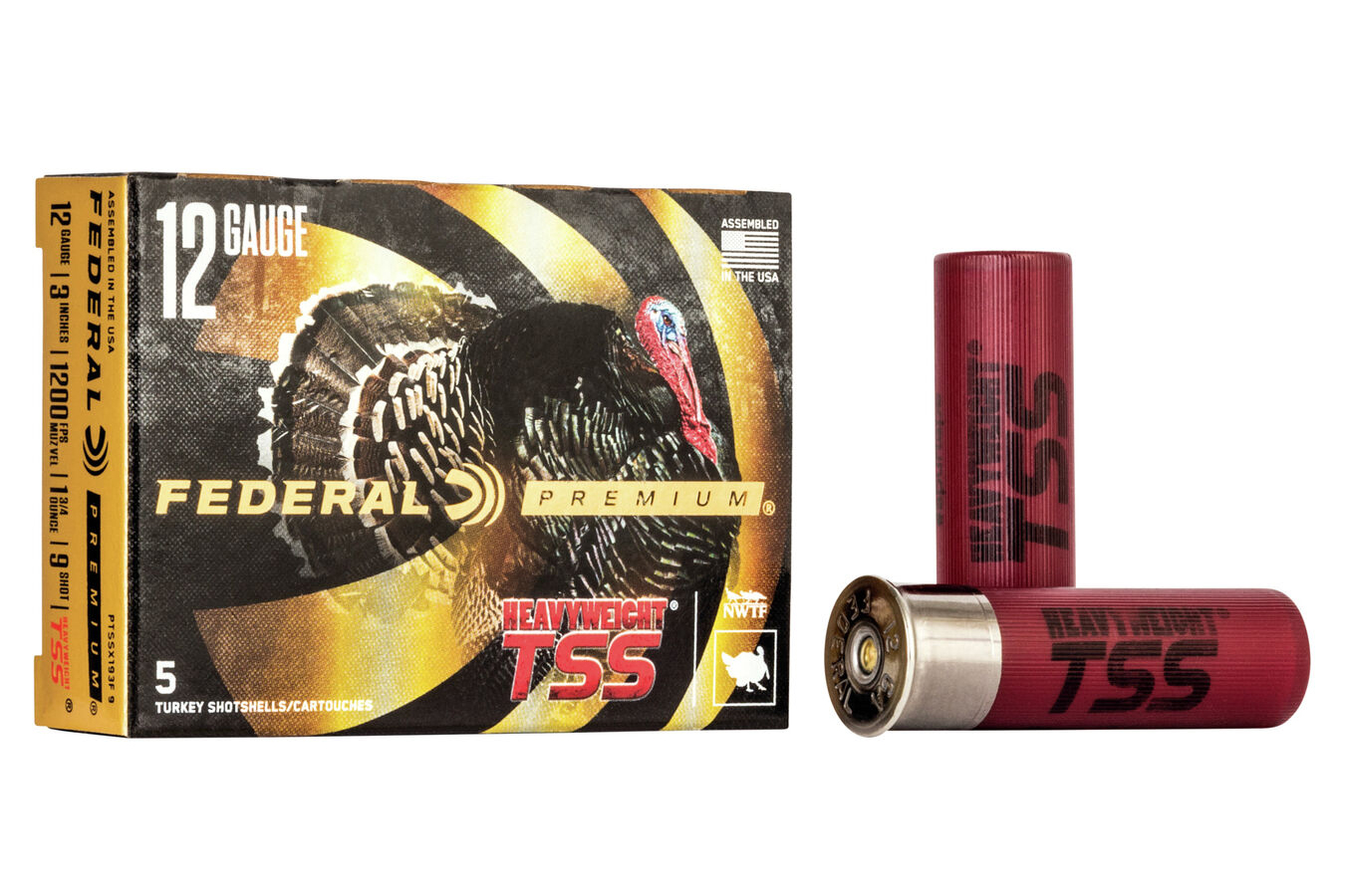 FEDERAL AMMUNITION 12 GA 3 IN 2-1/4 OZ 9 HEAVYWEIGHT TSS TURKEY