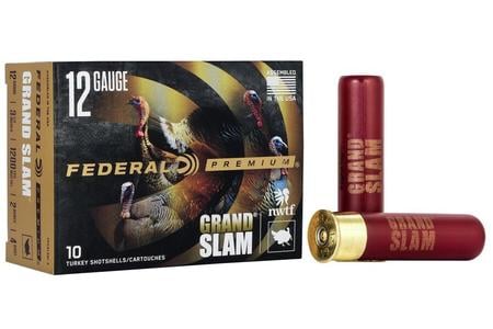 FEDERAL AMMUNITION 12 GA 3 1/2 Inch 2 oz 4 Shot Grand Slam 10/Box