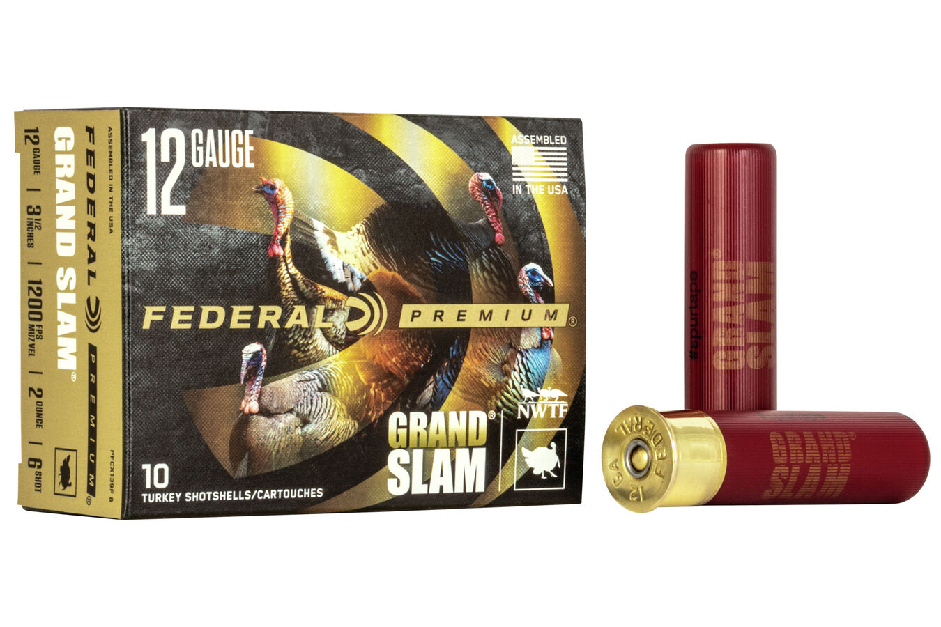 FEDERAL AMMUNITION 12 GA 3-1/2 IN 2 OZ 6 GRANDSLAM TURKEY