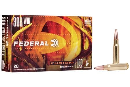 FEDERAL AMMUNITION 308 Win 150 gr Fusion 20/Box