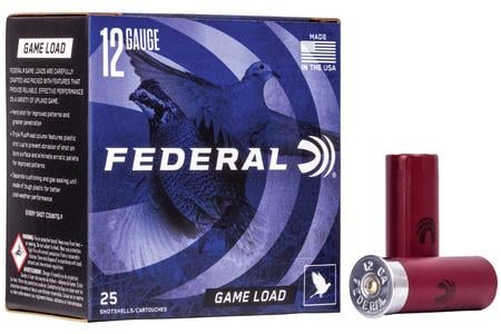 Federal 12 Gauge 2 3/4 in 1 oz 8 Shot Game Load Upland 25/Box